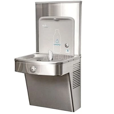 Stacja wody kranowej pitnej wewnętrzna stalowe wykończenie  