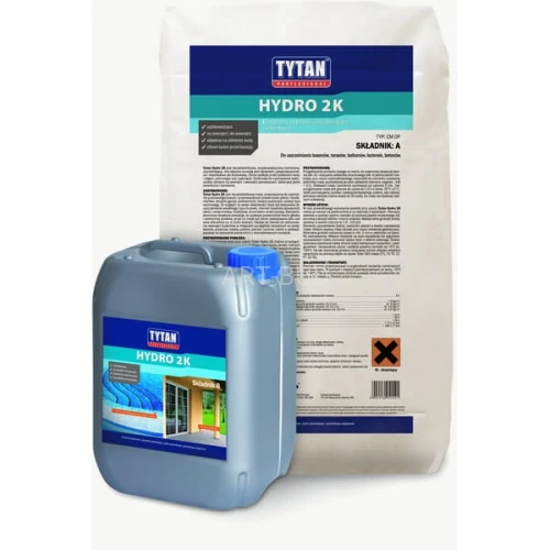 Elastyczna zaprawa uszczelniająca Tytan Hydro 2K