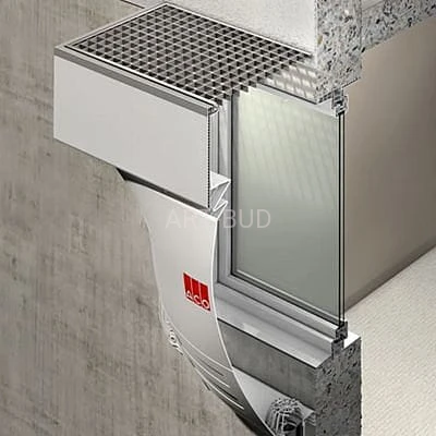 Nadstawki do doświetlaczy ACO Therm o regulowanej wysokości