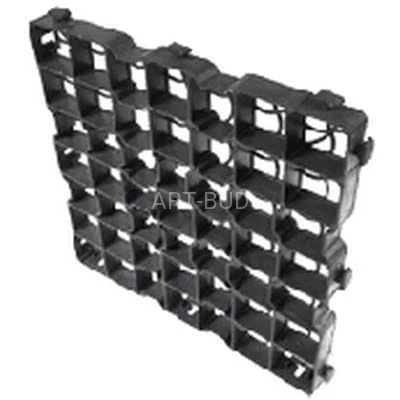 Eko kratka trawnikowa  parkingowa GEOSYSTEM G4 50x50x4 cm czarna