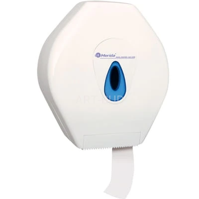 Pojemnik na papier toaletowy Merida Top Maxi okienko niebieskie  PT1TN   BTN101