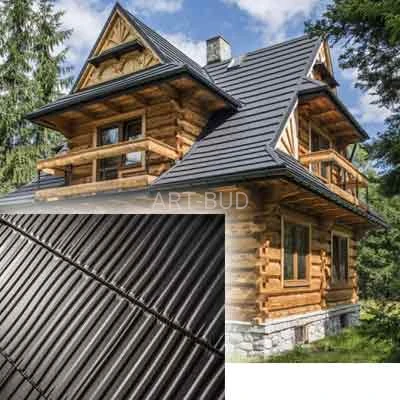 Panel dachowy REGLE jednomodułowe panele w powłokach PURLAK oraz PURMAT 