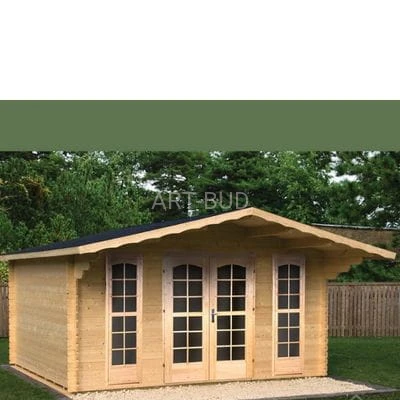 DREWNIANY DOMEK OGRODOWY CAMILLA B 13 m2