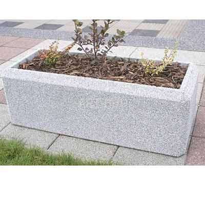 Donica betonowa prostokątna AGATA wys 40 cm 120x50 cm
