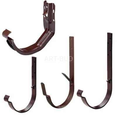 Haki do rynny NIAGARA ze stali  ocynkowanej powlekanej obustronnie poliuretanem   