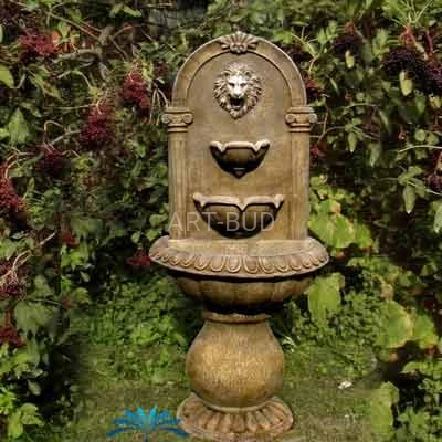 Fontanna przyścienna z lwem FineCrete JURAND 