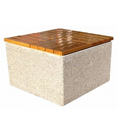 Ławka betonowa sześcian II 