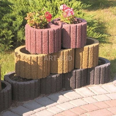 Gazon betonowy  gazony WAFLOR  i PINTAFLOR