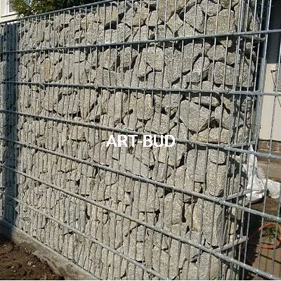 Ogrodzenia kosze gabionowe  długość  100 cm wysokość od 40 - 250 cm 