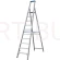 Drabina wolnostojąca z płaskimi stopniami STABILO Professional Krause