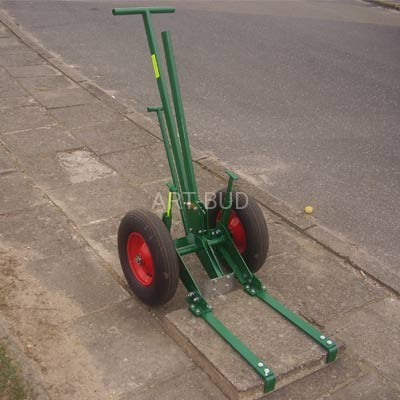 Wózek brukarski WP-1  do przewozu przemieszczania płyt 