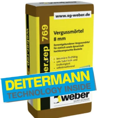 Zaprawa zalewowa do wykonywania podlewek weber.rep 769 Cerinol VM 3