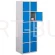 Szafy ubraniowe-pracownicze szkolne metalowe ze schowkami  SUS 322W   325W  424W