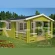 Drewniany domek ogrodowy Montana 12,9 m2 plus taras