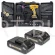 Wiertarko-Wkrętarka akumulatorowa zestaw 92el PM-WA-20V1-SU 20 V 2x1,5Ah Powermat