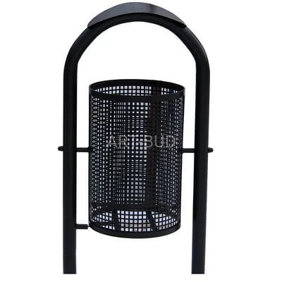 Kosz na śmieci  stalowy pojemność 35 l PERFOR  