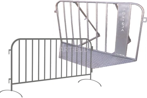 Bariery wygradzające – przenośne  /1szt