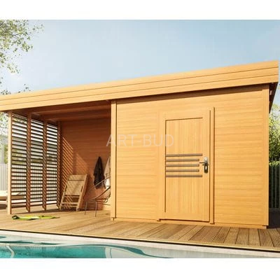 Domek ogrodowy drewniany Malwa