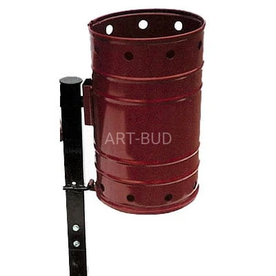 Kosz uliczny, parkowy KO-7/1 opróżniany przez obrót pojemnikiem