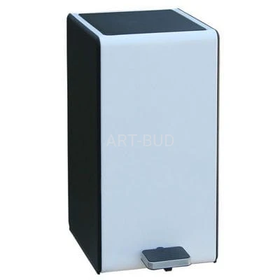 Kosz z przyciskiem pedałowym poj  7 L metalowy KIB 425