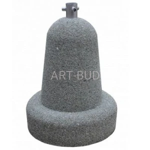 Słupek betonowy zaporowy pod znak wysokość 80 cm 