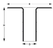 Wpust dachowy Standard