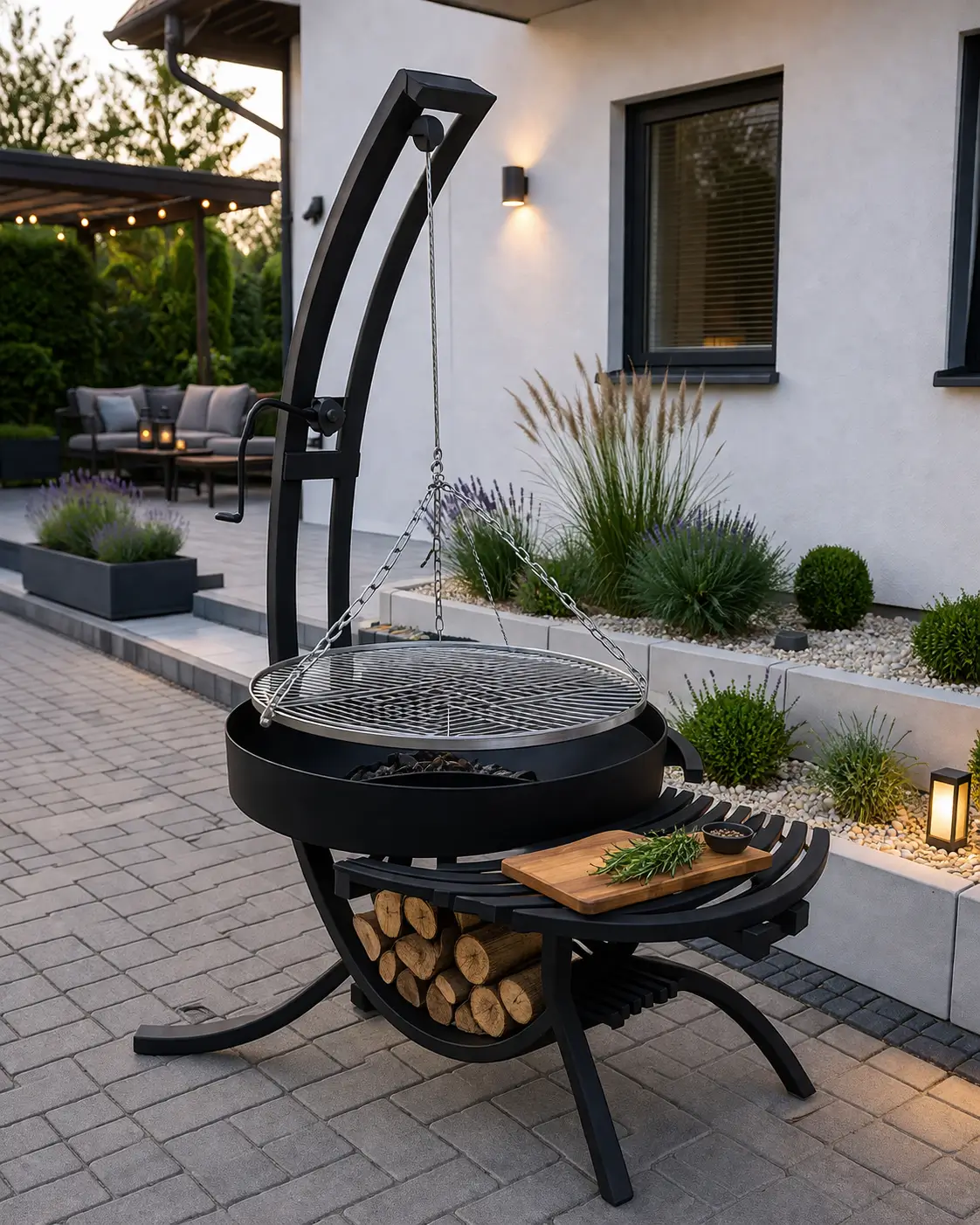 grill wahadlowy