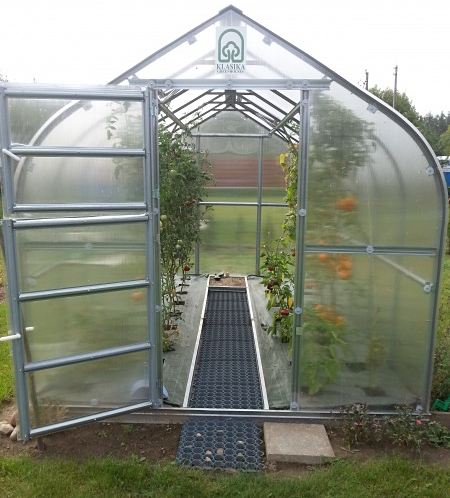 Szklarnia ogrodowa stalowa ocynkowana Classics Standart 10  2,5x4m z fundamentem i powłoką poliwęglanową 4mm lub 6 mm