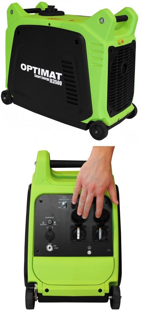 Generator Agregat Prądotwórczy Inwertorowy Optimat Smart Energy IE3500 230V 4kW