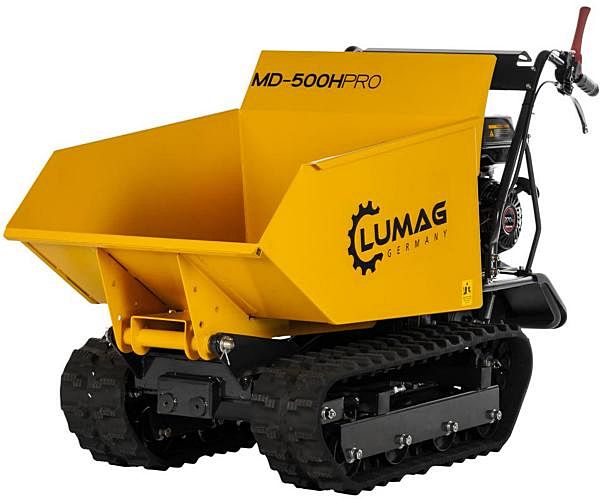 Lumag MD500H PRO 500kg Petrol Mini Dumper with Hydraulic Tip