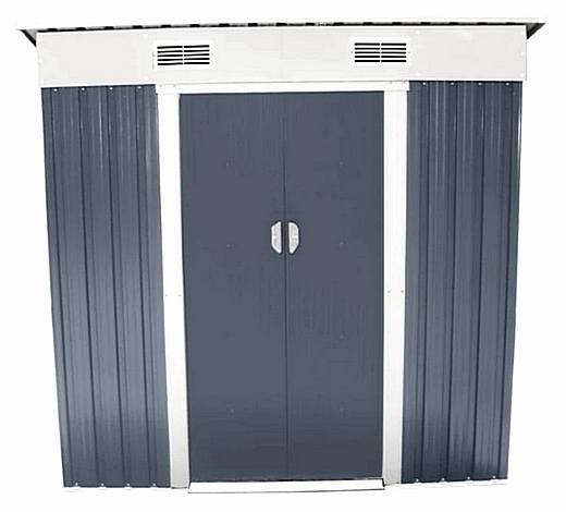 Domek ogrodowy narzędziowy blaszany HECHT 4X6 PLUS 2,36 m2