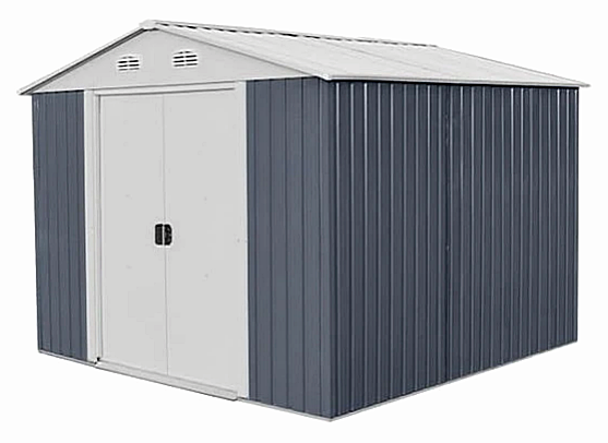 Domek ogrodowy narzędziowy blaszany HECHT 10X10 PLUS  9 m2