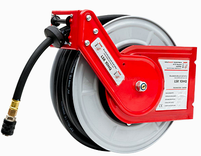 Wąż pneumatyczny zwijacz bębnowy automatyczny Holzmann LSR10HQ lub LSR15HQ 20 bar