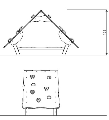 Urządzenie na plac zabaw 0310 5-14 lat seria Crooc