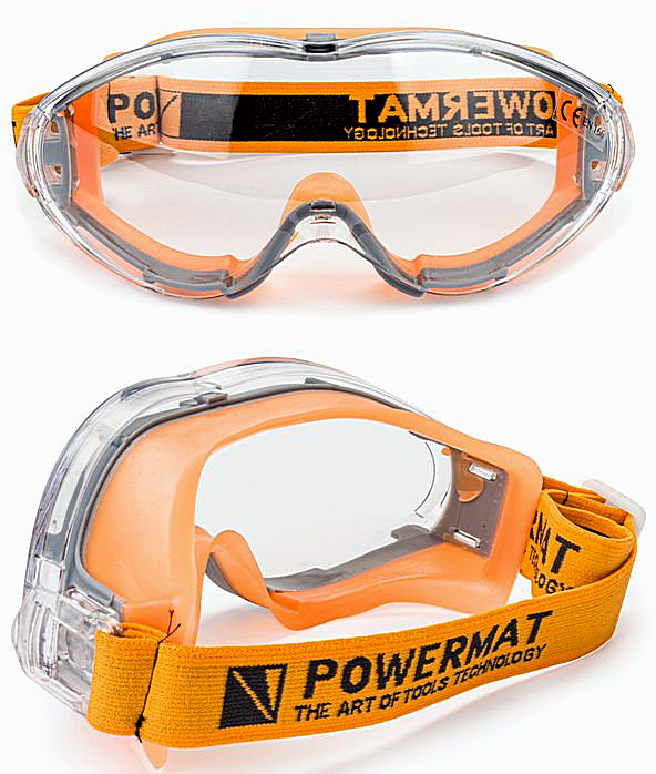 Gogle ochronne przeciwodpryskowe robocze PM-GO-OG2
