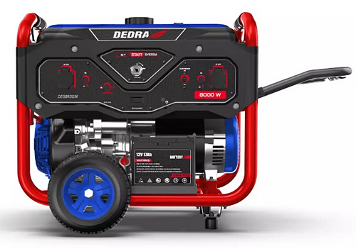 Agregat prądotwórczy generator DEGB9203K 8,3kW 8000W miedziane uzwojenie silnika 1x400V 1x230V Dedra
