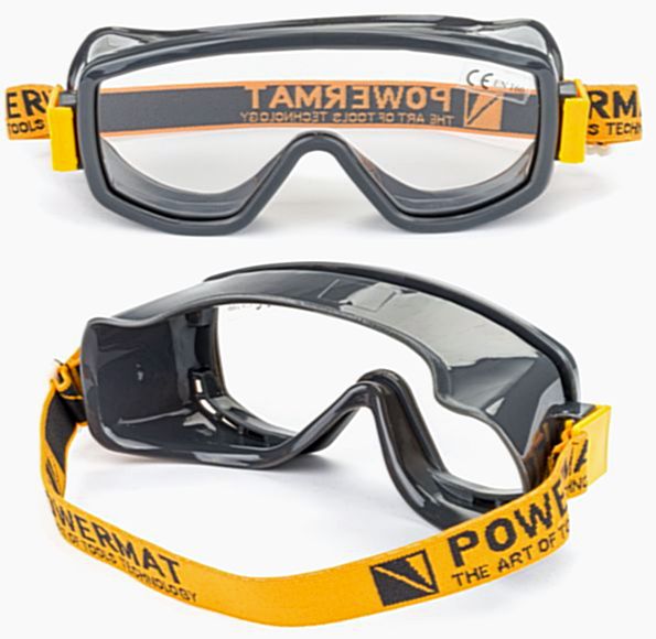 Gogle ochronne przeciwodpryskowe robocze PM-GO-OG3