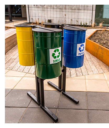 Kosz do segregacji odpadów Koniczyna