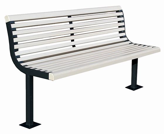 Ławka stalowa miejska CRUS