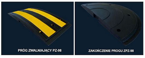 Próg zwalniający drogowy PZ-98  ZPZ-98