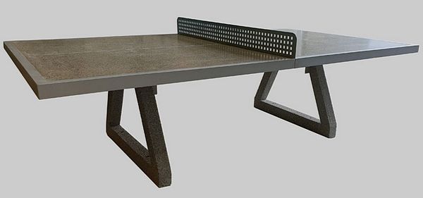 Stół betonowy do gry w ping-ponga tenisa stołowego blat szlifowany szary SŁ023