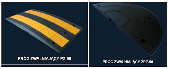 Próg zwalniający drogowy PZ-90  ZPZ-90
