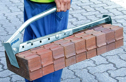 Chwytak do przenoszenia kostki lub cegieł KKT Probst