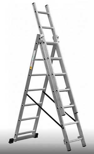 Drabina aluminiowa 3x7 wielozadaniowa SILA