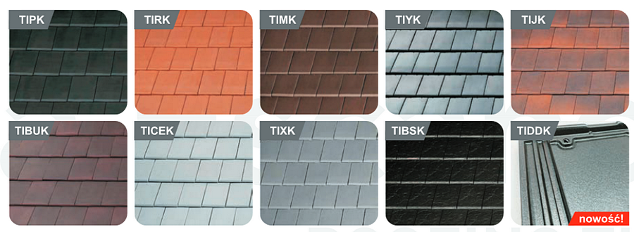 Dachówka płaska klinkierowa Planum La Escandella