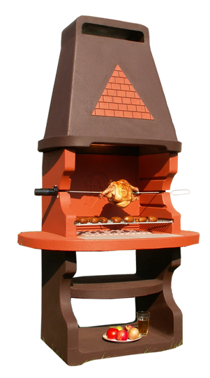 Kominek grill ogrodowy betonowy Kair