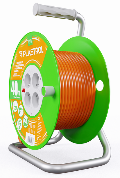 Przedłużacz elektryczny bębnowy PB-ST/D/40M/3X1,5/H05VV-F ECO