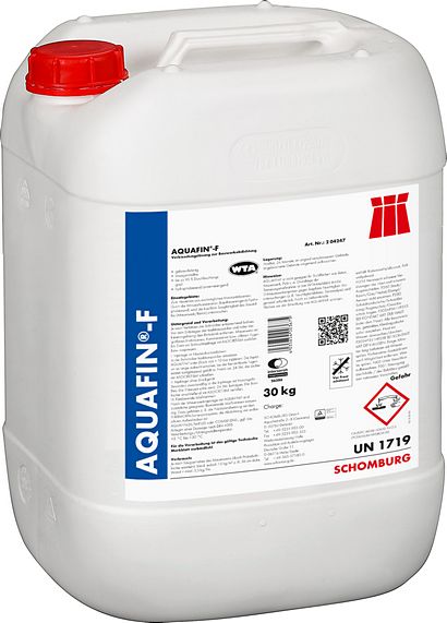 Preparat krzemianowy do wykonywania przepony poziomej metodą iniekcji AQUAFIN-F 