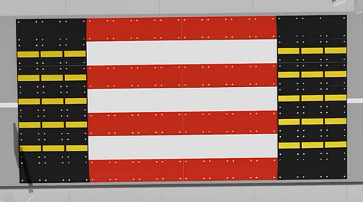 Próg drogowy zwalniający płytowy U-16b