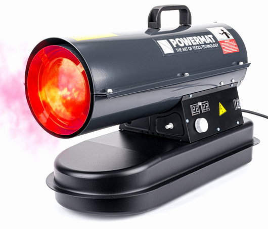 Nagrzewnica olejowa 20kW PM-NAG-20SN + Wyświetlacz LCD Powermat